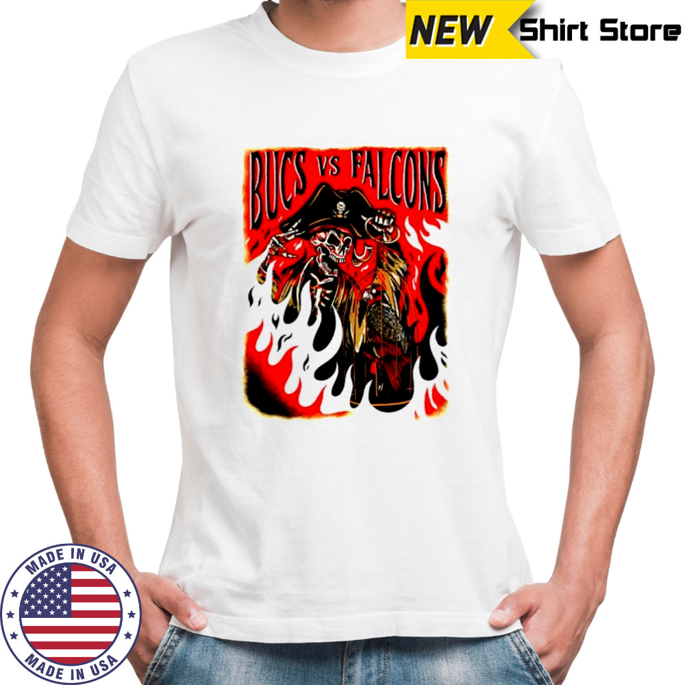 Tampa Bay Buccaneers vs Atlanta Falcons football lover graphic shirt