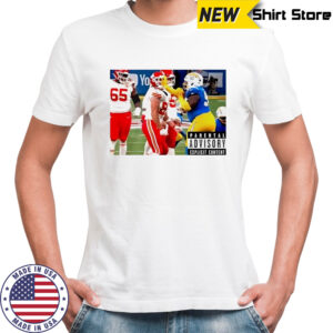 Teair Tart Slap on Travis Kelce shirt