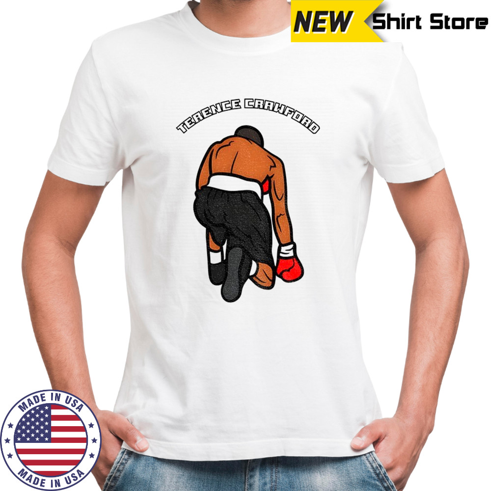 Terence Crawford boxing cartoon art shirt