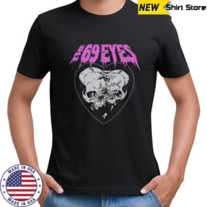 The 69 Eyes Together Forever Heart Skull T-shirt
