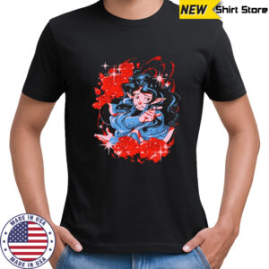 The Brightness Of Roses Waifu Anime T-shirt
