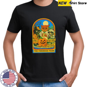 The forensics team Halloween shirt