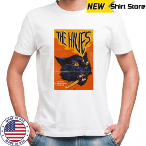 The Hives September 13 2025 In Salt Lake City UT Cat Knife T-Shirt