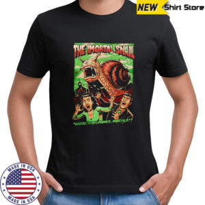 The Immortal Snail where is my money mortals comic shirt