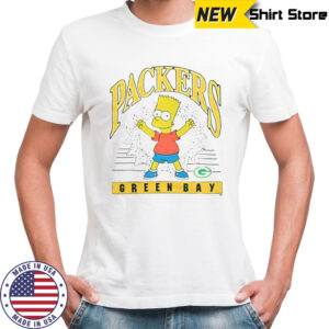 The Simpsons Bart X Green Bay Packers T-Shirt