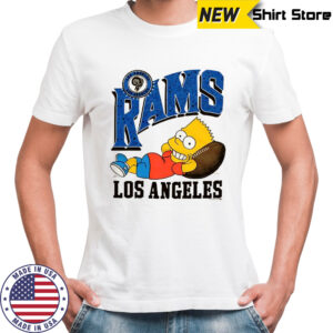 The Simpsons Bart x Los Angeles Rams shirt
