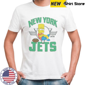 The Simpsons Bart X New York Jets T-Shirt