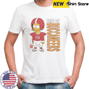 The Simpsons Bart X Tampa Bay Buccaneers T-Shirt