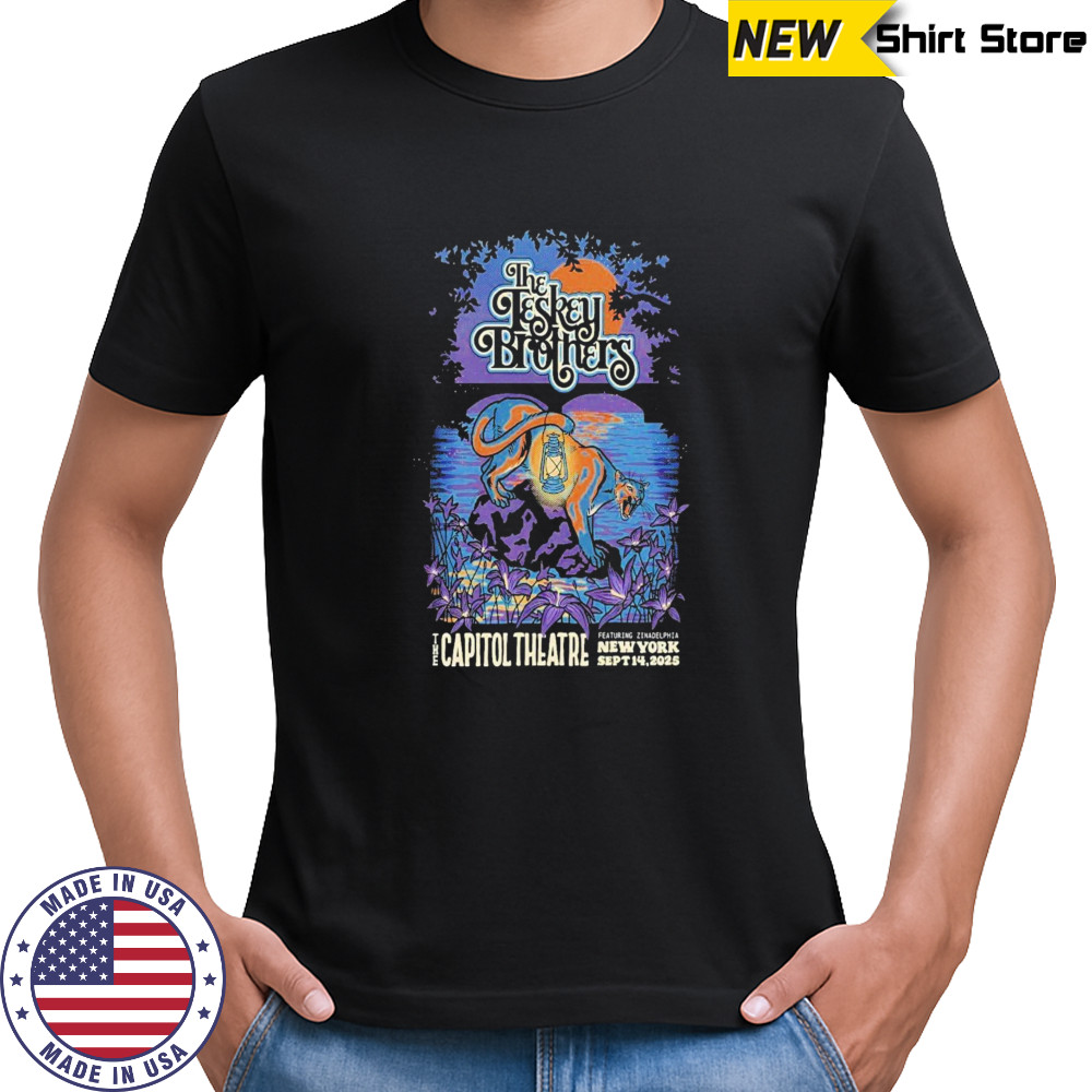 The Teskey Brothers Port Chester NY Sept 14 2025 T-shirt
