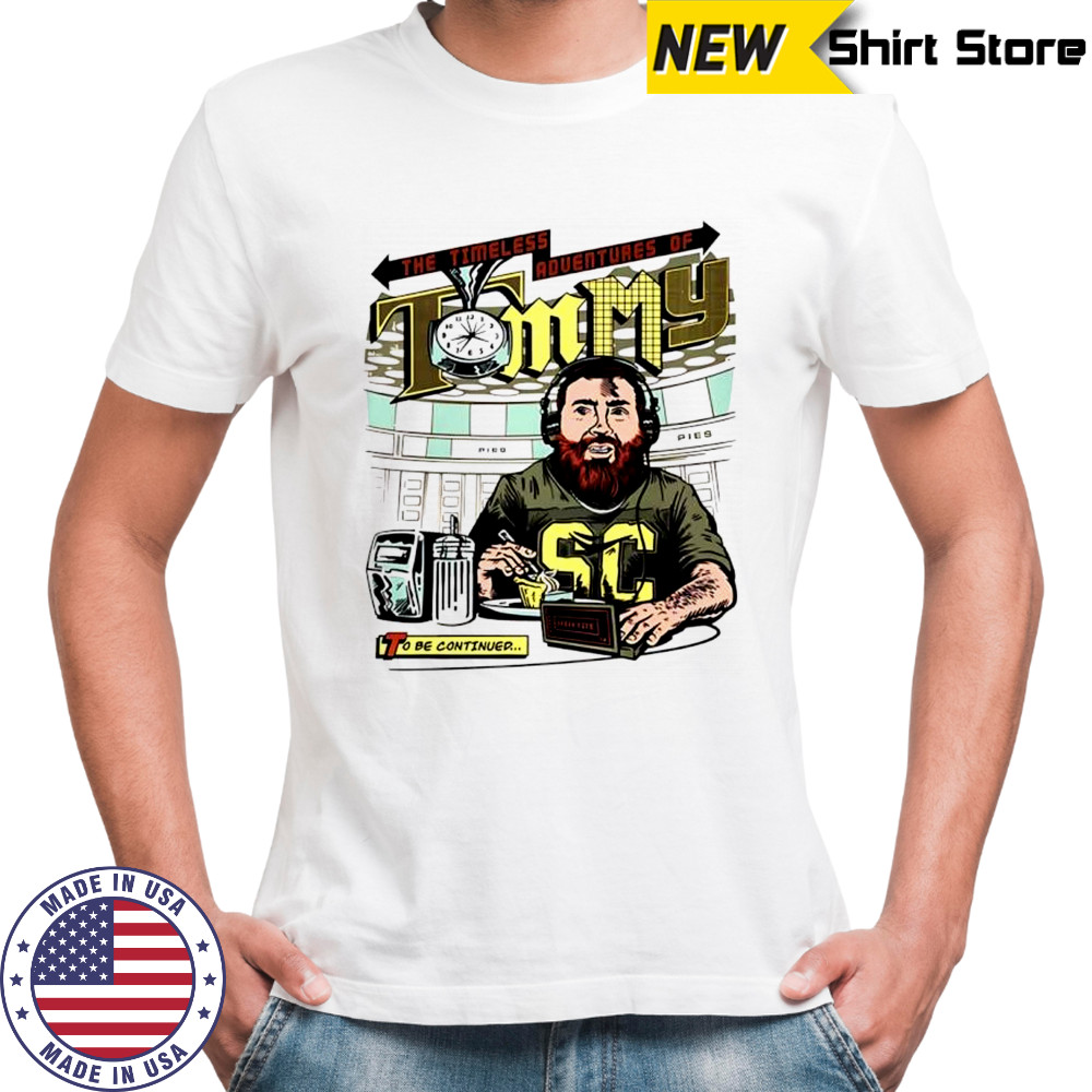 The timeless adventures of Tommy in the Breakroom comic shirt