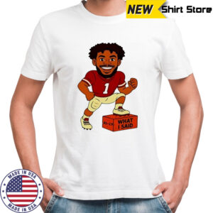 Thomas Castellanos FSU Florida State Football what I said shirt