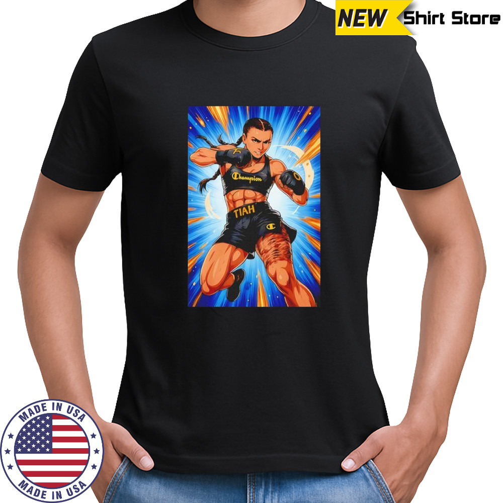 Tiah-Mai Ayton Champion Comics shirt