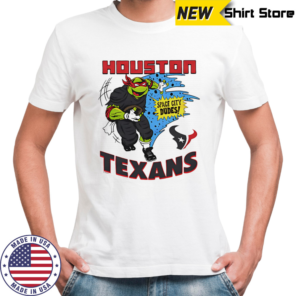 TMNT Raphael x Houston Texans shirt