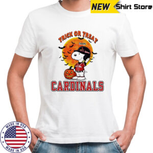 Trick or Treat St. Louis Cardinals Snoopy Halloween shirt