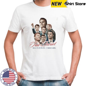 True Patriot Restin Power Charlie Kirk Shirt