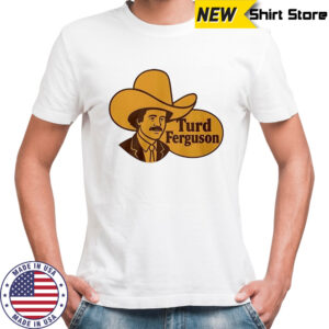 Turd Ferguson logo parody shirt