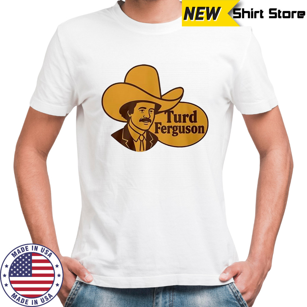Turd Ferguson logo parody shirt