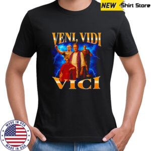 Veni Vidi Vici Julius Caesar graphic shirt