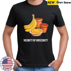 Vicinity of obscenity banana shirt