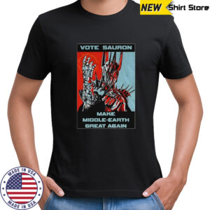 Vote Sauron make middle earth great again retro shirt