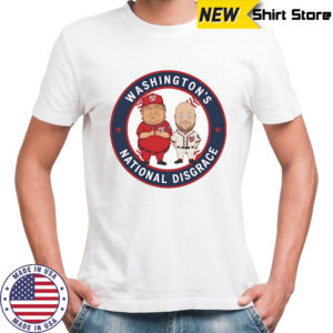 Washington’s National Disgrace cartoon shirt