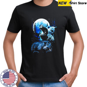 Wild boar howling at the moon shirt