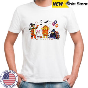 Winnie the Pooh witch spooky vibes Happy Halloween 2025 shirt