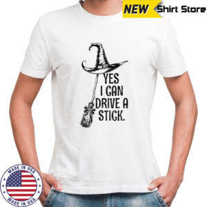 Yes I Can Drive A Stick Halloween 2025 shirt