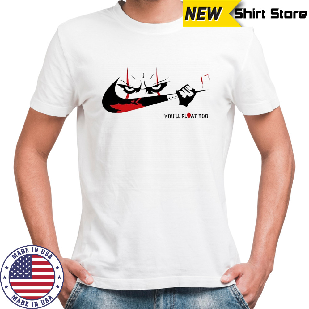 You ‘ll float too Halloween Joker graphic shirt