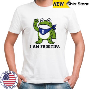 86 47 Portland Frogs against fascism shirt
