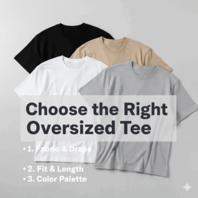 Choosing the Right Oversized T-Shirt