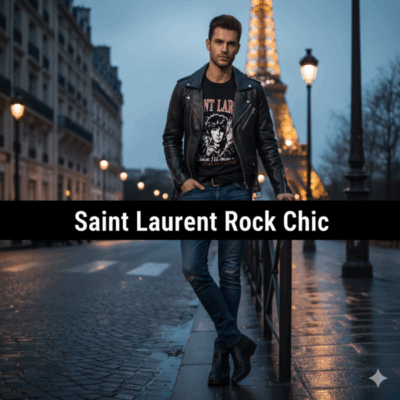 Saint Laurent Paris T-Shirts