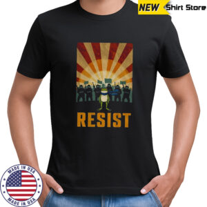 Activists Political Statement Resist Portland Frog shirt
