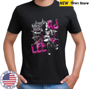 AJ Lee Spider love bites back graphic shirt