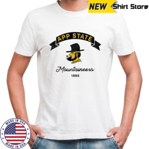 App State Mountaineers Yosef 1899 Appalachian State University Mountaineers logo shirt