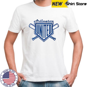 Arlington United Baseball logo shirt