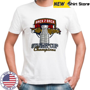 Back 2 Back Florida Panthers Stanley Cup champions logo shirt