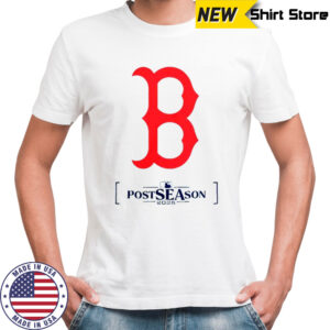 Boston Red Sox 2025 MLB Postseason logo shirt