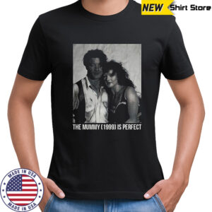 Brendan Fraser and Rachel Weisz Perfect Mummy 1999 is perfect portrait shirt