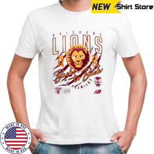 Brisbane Lions Afl 2025 Back-to-back Premiers shirt