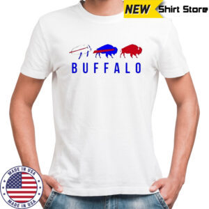 Buffalo Bills logo versions shirt