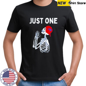 Buffalo Bills skeleton just one shirt