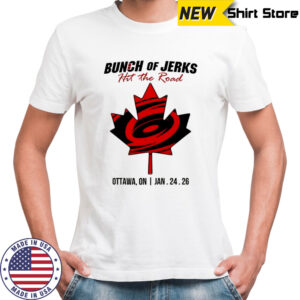 Bunch of jerks hit the road Ottawa Canada 2026 shirt