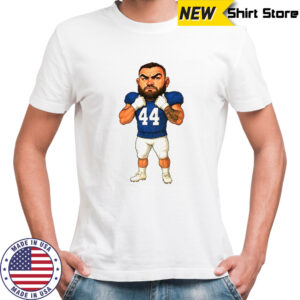 Cam Skattebo New York Giants NFL Football 2025 cartoon shirt