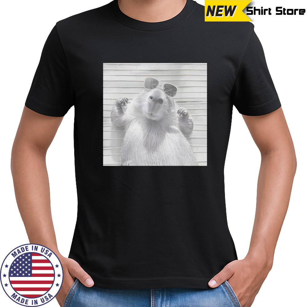 Capybara Cute Lover Selfie shirt