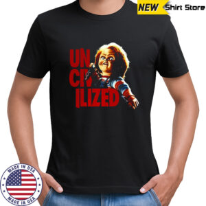 Chucky knife Child’s Play villain horror Halloween shirt
