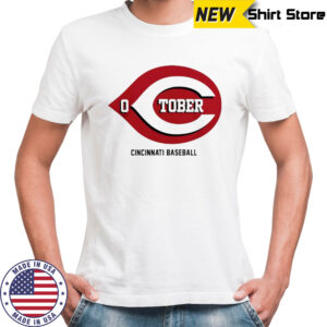 Cincinnati Reds October Baseball logo Official Redtober shirt