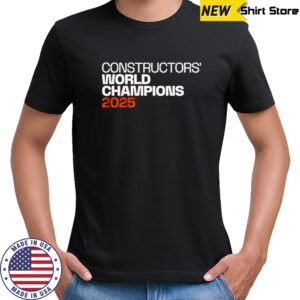 Constructors’ World Champions McLaren Formula 1 Team 2025 logo shirt