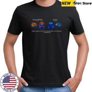 Critical Thinker AI User Microsoft 2025 shirt