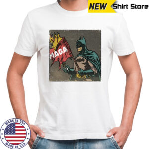 Cult of the Batman MAGA flag graphic shirt